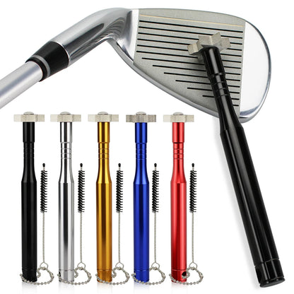 Golf Sharpener Golf Club Grooving Sharpening Tool Golf Club Sharpener Head Strong Wedge Alloy Wedge Sharpening Cut 6 colors