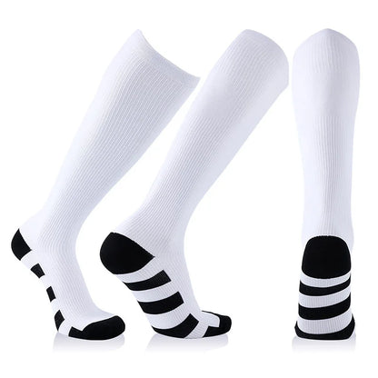 Brothock Compression Stockings Fitness Jogging Leggings To Prevent Muscle Strain Running Football Stockings Sports Cycling Socks