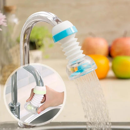 Rotatable 360 Faucet Extender Adjustable Water Tap Saving Universal Connector Extender Rotary Water Purifier Filter Bathroom