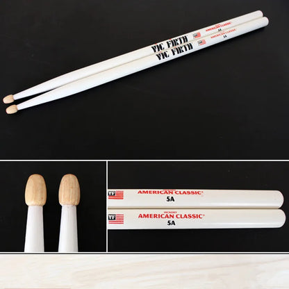 Original Drumsticks 5A Drum Sticks American Hickory 5A Drumsticks Percussion Instruments Musical Sticks For Drum One Pair