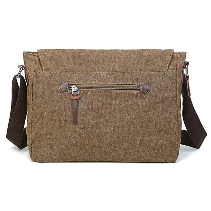 Men's Vintage Canvas Bag Men Casual Crossbody Bag For Men Messenger Bag Man Travel Shoulder Bags Bolsa Masculina High Quality