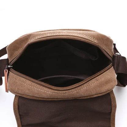 Canvas Bag Casual Travel Bolsa Masculina Unisex Crossbody Bag Messenger Bags for men Large Capacity
