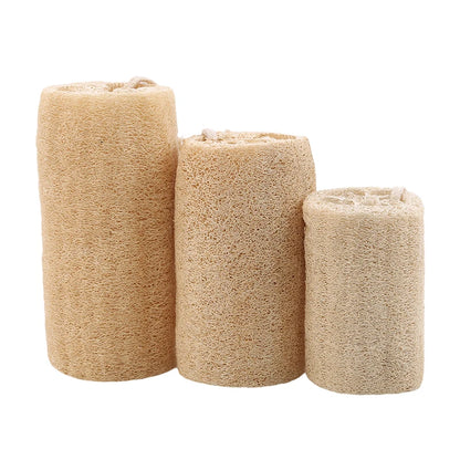 1pc of Organic Loofahs Loofah Spa Exfoliating Scrubber natural Luffa Body Wash Sponge Remove Dead Skin Made Soap