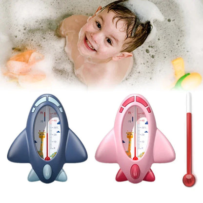 Sensor for Babies Floating Waterproof Shower Thermometer Aircraft Baby Bath Shower Water Thermometer Safe Temperature