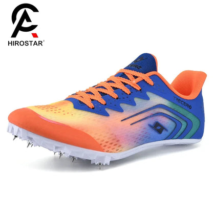 New Men Track Field Shoes Spikes Wholesale Professional Light weight Soft Waterproof Long Jump Running Training Nails Race Shoe