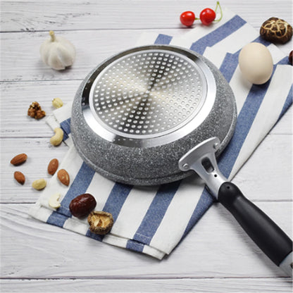 Durable Stone Frying Wok Pan Non-stick Ceramic Pot Induction Fryer Steak Cooking Gas Stove Skillet Cookware Tool for Kitchen Set