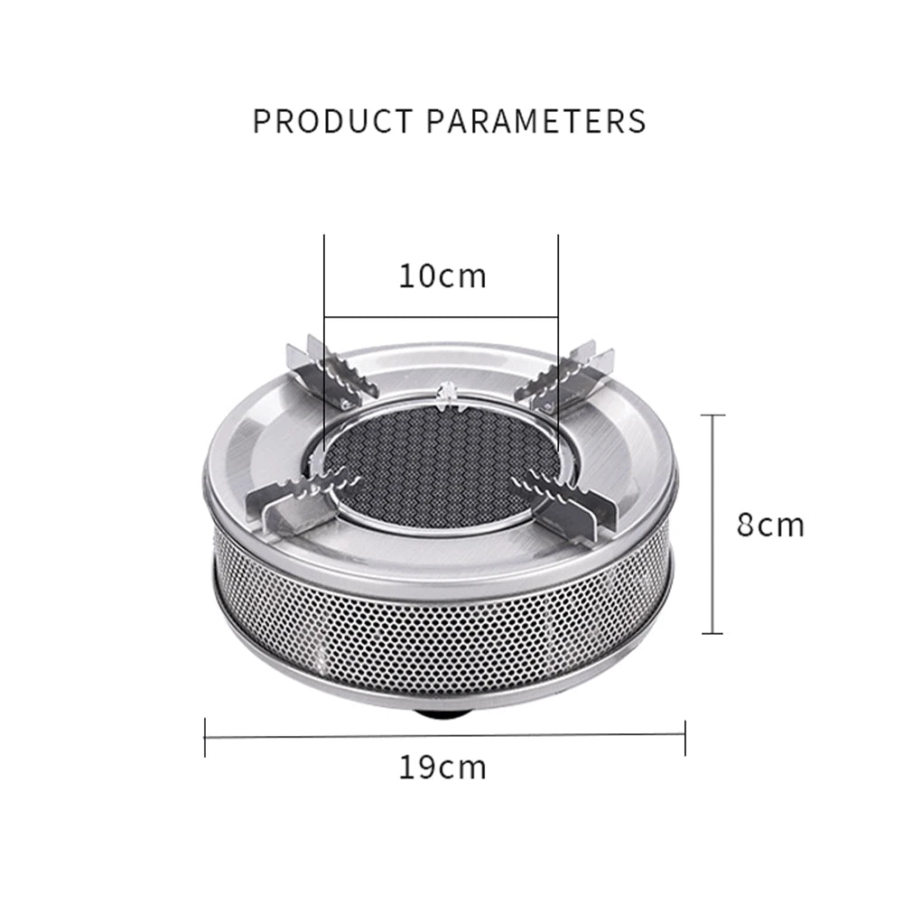 Portable Camping Gas Stove Folding Cassette Stove Lightweight Windproof High Power Picnic Gas Stove New Camping Equipment