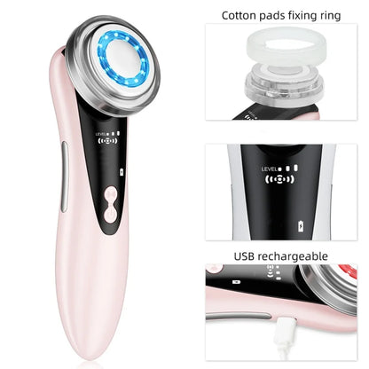 Electric Facial Massage Device Clean Face Skin Rejuvenation Lifting Tighten Perfect Gift for Women