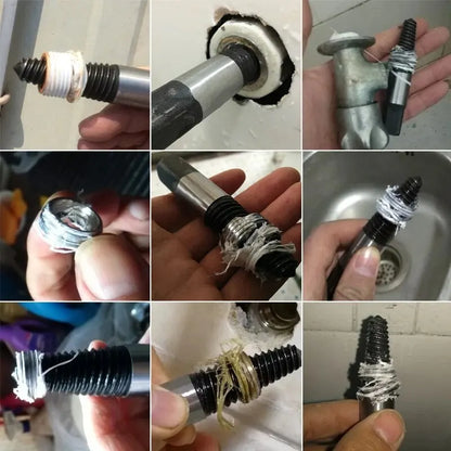 4 Points/6 Points Single Head Faucet Extractor Thread Repair Tap Broken Water Pipe Removal Thread Repair Tool Accessories