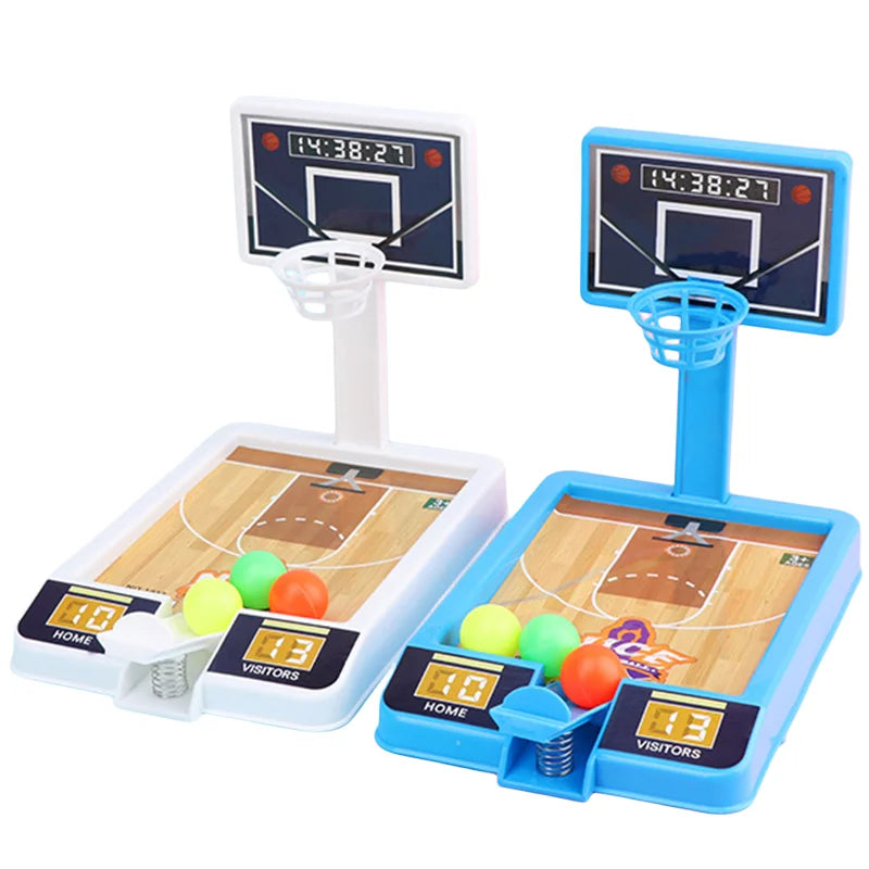 Board Game Mini Basketball Finger Shooting Machine Party Table Interactive Sport Games Parents Children Boys Girls Desktop Toy