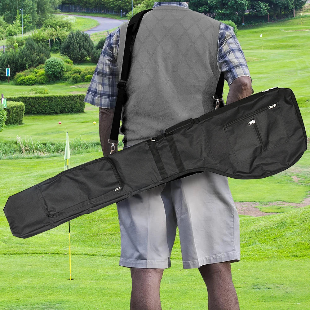 Golf Sunday Bag Golf Club Bag Mini Golf Bag Training Practice Golf Bag Travel Case Foldable