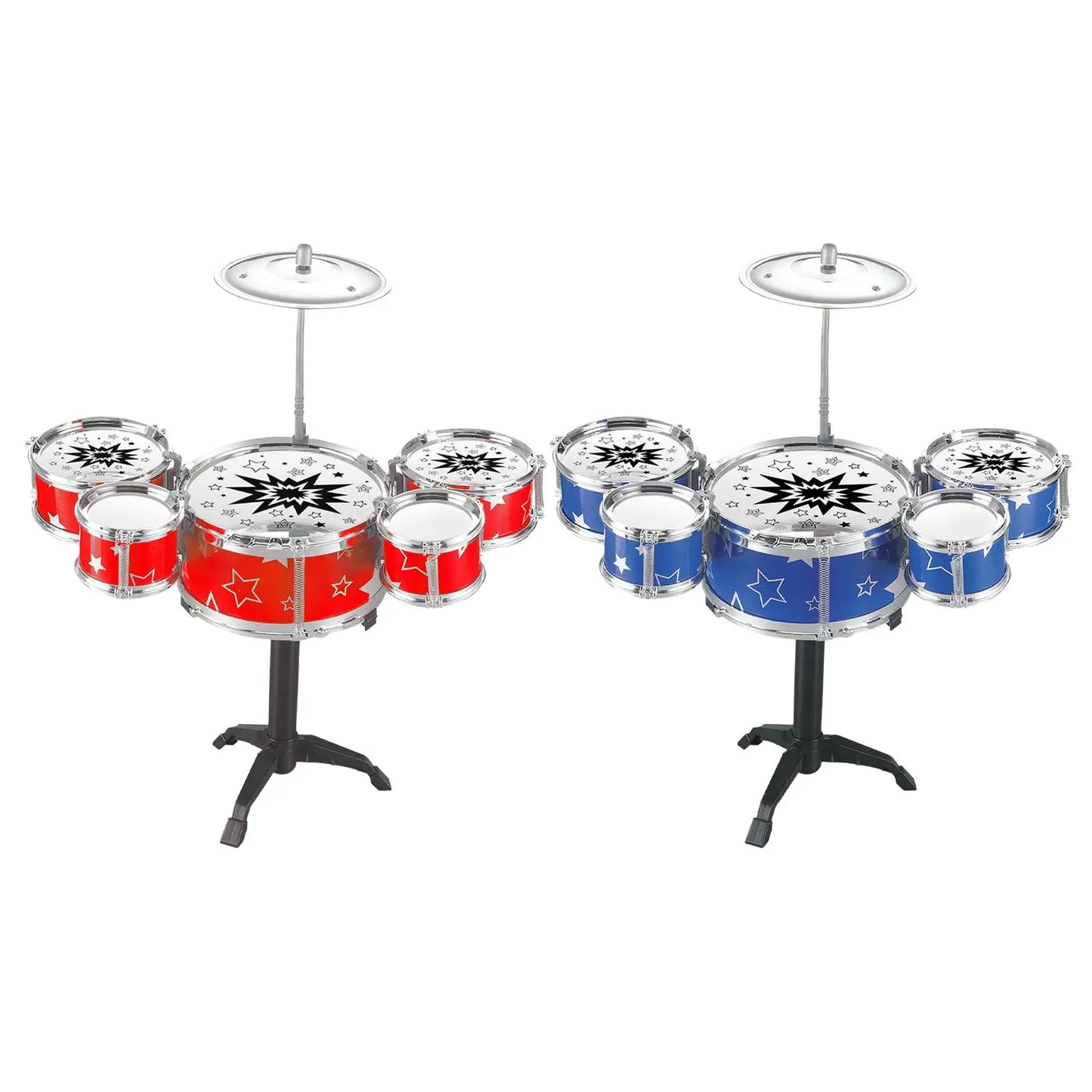 Kids Drum Kits Percussion Developmental Portable for Boys Kids Holiday Gifts