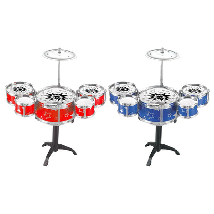 Kids Drum Kits Percussion Developmental Portable for Boys Kids Holiday Gifts