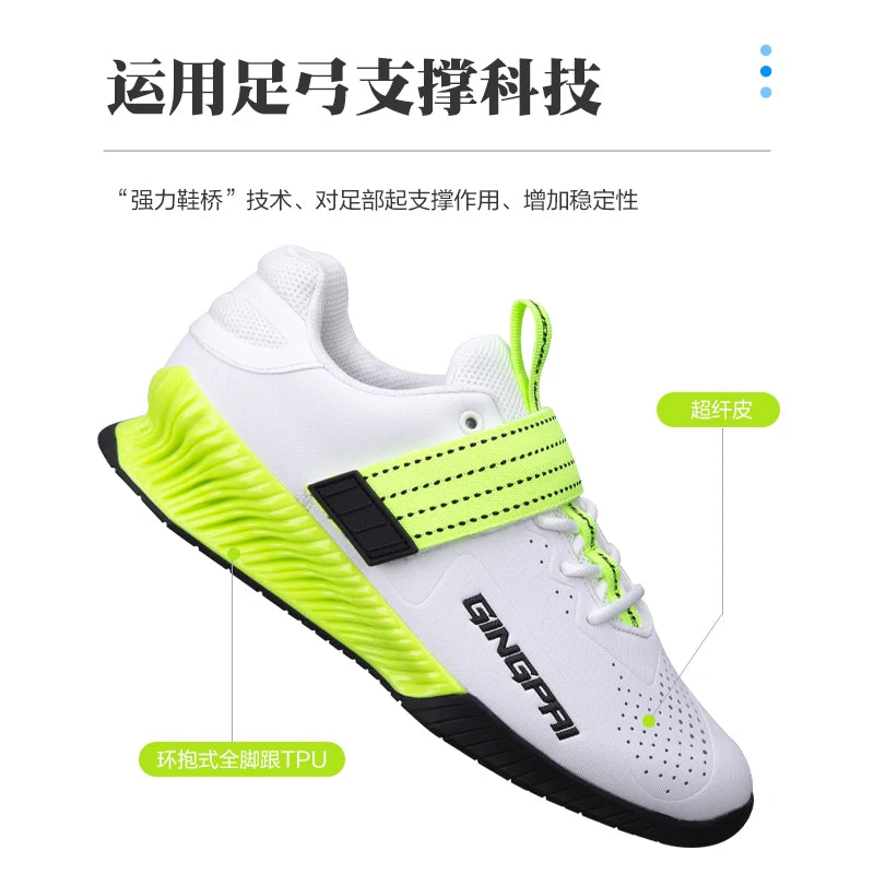 profession New Men's female Training Squat Weightlifting Shoes Gym Comfortable Weightlifting Squat Shoes Men's Weightlifting