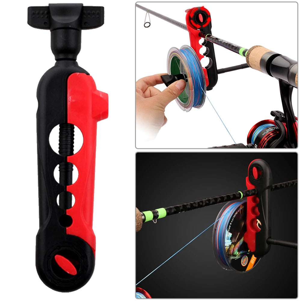 1/2pcs Portable Fishing Line Winder Reel Line Spooler Machine Spinning Baitcasting Reel Spooling Carp Fishing Equipment