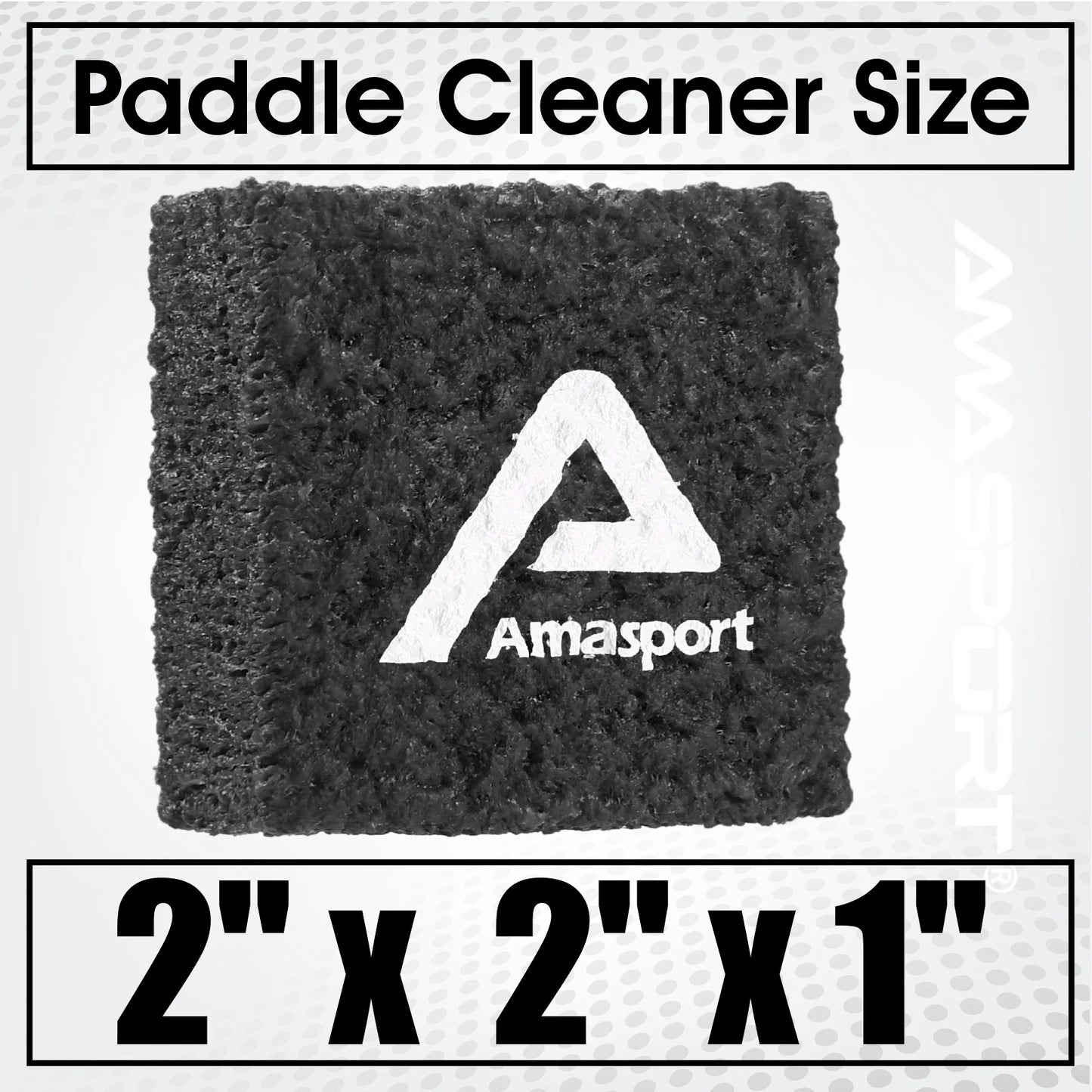 AMASPORT Pickleball Paddle Eraser Fast & Easy to Remove Ball Residue, Dirt, & Minor Scrapes/Scratches Pickleball Racket Cleaner