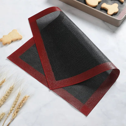 30x40cm Silicone Mat Baking Tray Baking Net Mat Breathable Non-stick Baking Mat Cookie Mat High Temperature Oven Mat G165