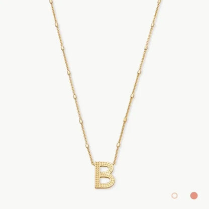 YEEVAA Letters A-Z Pendant Necklace for Women, Fashion Jewelry, Unique Gifts