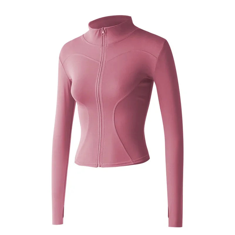 Women's Long Sleeve Fitness Jacket