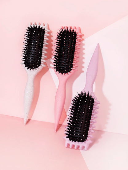 1PCS Curly Hair Definition Styling Brush Wrinkle Removal Hair Brush Entangled Wet Curly Hair Comb Styling Curly Hair Tool