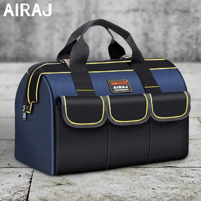 AIRAJ Multifunctional Tool Bags 1680D Oxford Cloth Electrician Bags Waterproof and Wear-Resistant High Capacity Storage Bags