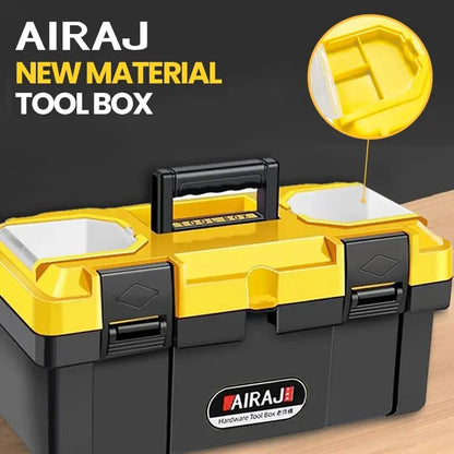 AIRAJ Multifunctional Plastic ABS Tool Storage Box Multiple Specifications with Handle Portable Tool Organizer