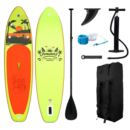 FunWater 335CM US Warehouse Sup Board Inflatable Surfboard Stand Up Paddle Board Inflatable Sup PaddleBoard with Accessories