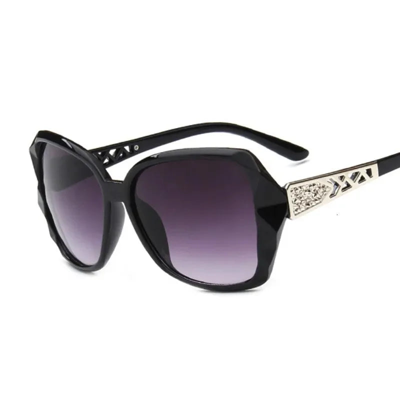 Fashion Square Sunglasses Women Luxury Brand Big Purple Sun Glasses Female Mirror Shades Ladies Oculos De Sol Feminino