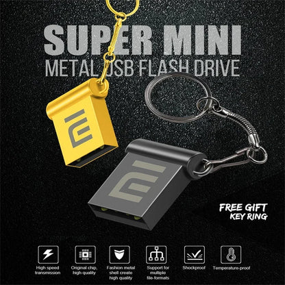 Xiaomi 2TB Pendrive High Speed Flash Drives Metal Usb 3.0 1TB Usb Drive Portable Memoria Usb Flash Disk Data Transmission