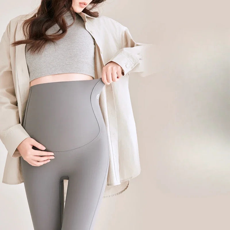 Ideal for Pregnant Women and Postpartum Moms Stretchy and Breathable Maternity Leggings