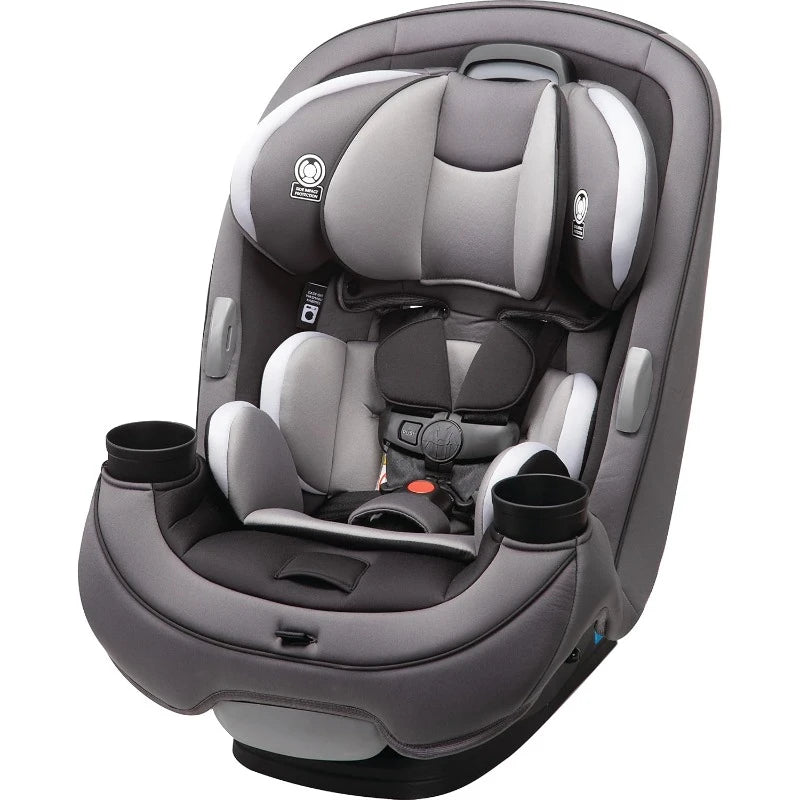 Grow and Go All-in-One Convertible Car Seat, Rear Facing Car Seat 5-40 lbs, High Back Booster Seat 40-100 lbs, Evening Dusk