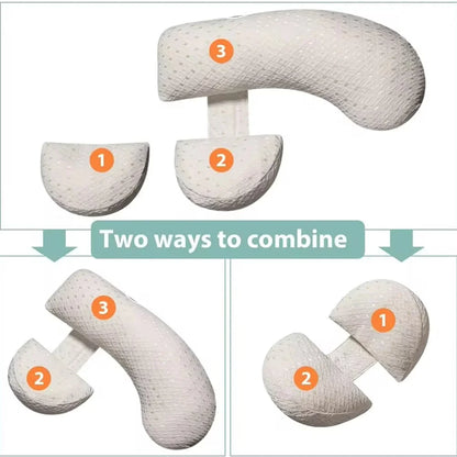 PANGDUBE Multifunctional Pregnancy Pillow for Pregnant Women Pregnant Pillow Breastfeeding Cushion Maternity Sleeping Pillow