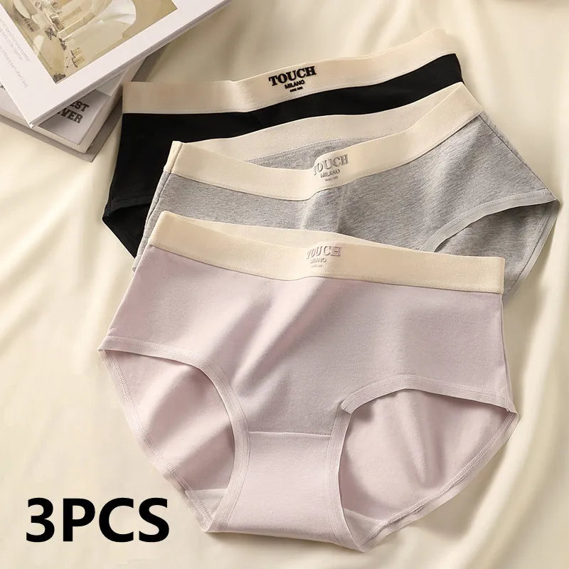 Sexy Panties Woman Cotton 100% Mid-rise Luxury Woman Lingerie Mini Panties for Women Female Underwear Plus Size Women's Briefs