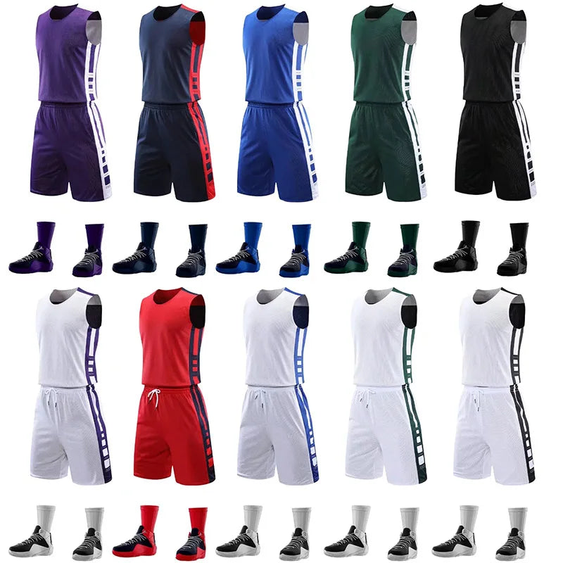 Men/ Women Double-Side Basketball Jerseys