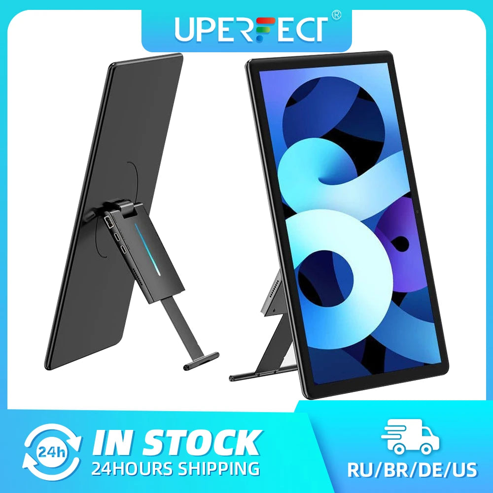 Uperfect Unify Y Touchscreen Portable Monitor 15.6" FHD 1080P IPS Screen with Adjust Kickstand 2000:1 USB C HDMI HDR Display