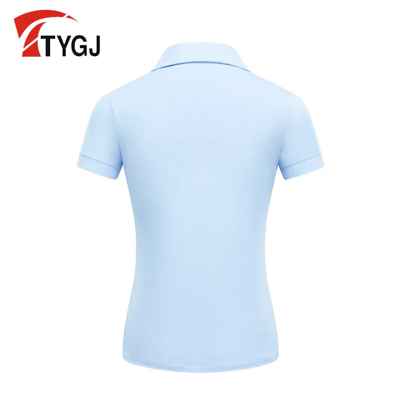 Women's TTYGJ Golf Polo Shirt Dry Fit