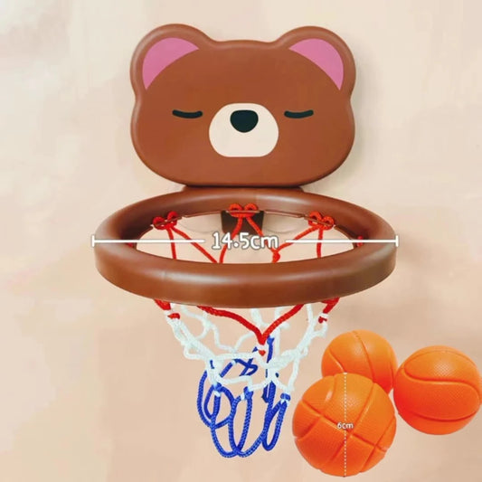 New Baby Kids Mini Shooting Basket Bathtub Water Play Set Basketball Backboard with 3 Balls Funny Shower Bath Toys for Toddlers