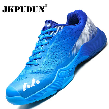 Men Professional Badminton Shoes Couple Gym Walking Sneakers Men Volleyball Shoes Mesh Breathable Sport Tennis Shoes Size 36-46