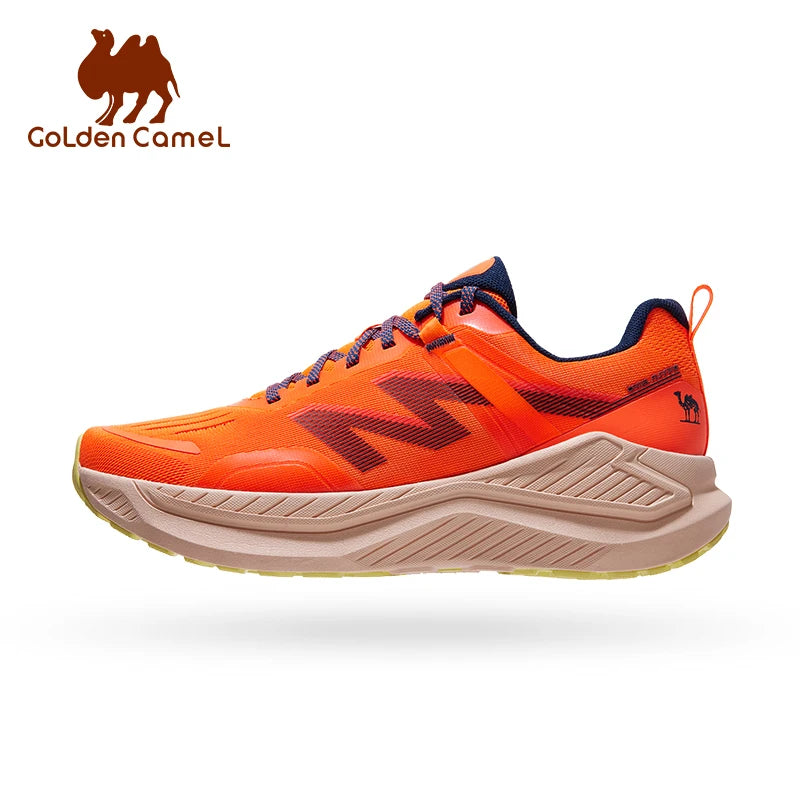 GOLDEN CAMEL Jogging Shoes Women Breathable All-terrain Grip Wear-resistant Cushioning Casual Sport Running Shoes for Men Summer