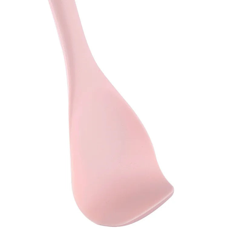 Silicone Salad Shovel Spatula Non-stick Cookware Cake Pastry Food Baking Scraper Kitchen Fruit Butter Batter Cream Mixing Spoon