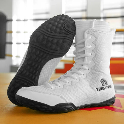 Men Breathable Wrestling Shoes Professional Boxing Sneakers Size 39-47 Flighting Footwears