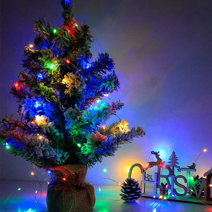 20/30/40cm Christmas Tree Home Bedroom Party Decorations Artificial Christmas Tree Children DIY Handicraft 2025 New Year Gift