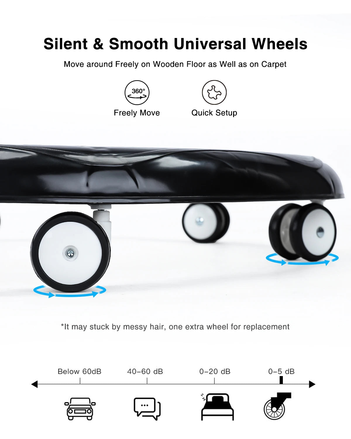 UBRAVOO Baby Walker Round Adjustable with Universal Wheels, 9 Adjustable Height Folding & Compact ,6-18 Months Toddler ,ZM01