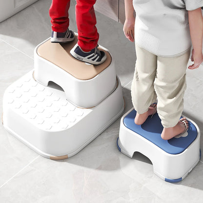 WORTHBUY Kid Step Stool Bathroom Non Slip Safety Training Stool Washing Step Stools For Children Living Room Bathroom Furniture