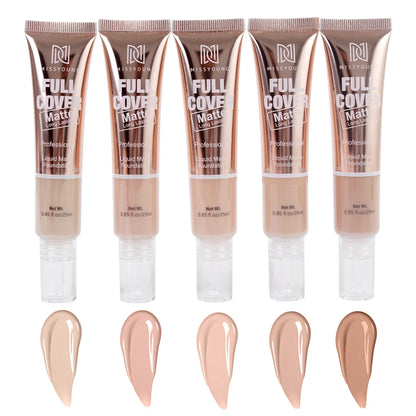 Liquid Foundation stick Smooth Matte Long Lasting Oil Control Full Coverage Concealer Multi-use Stick Moisturizing Nude Makeup