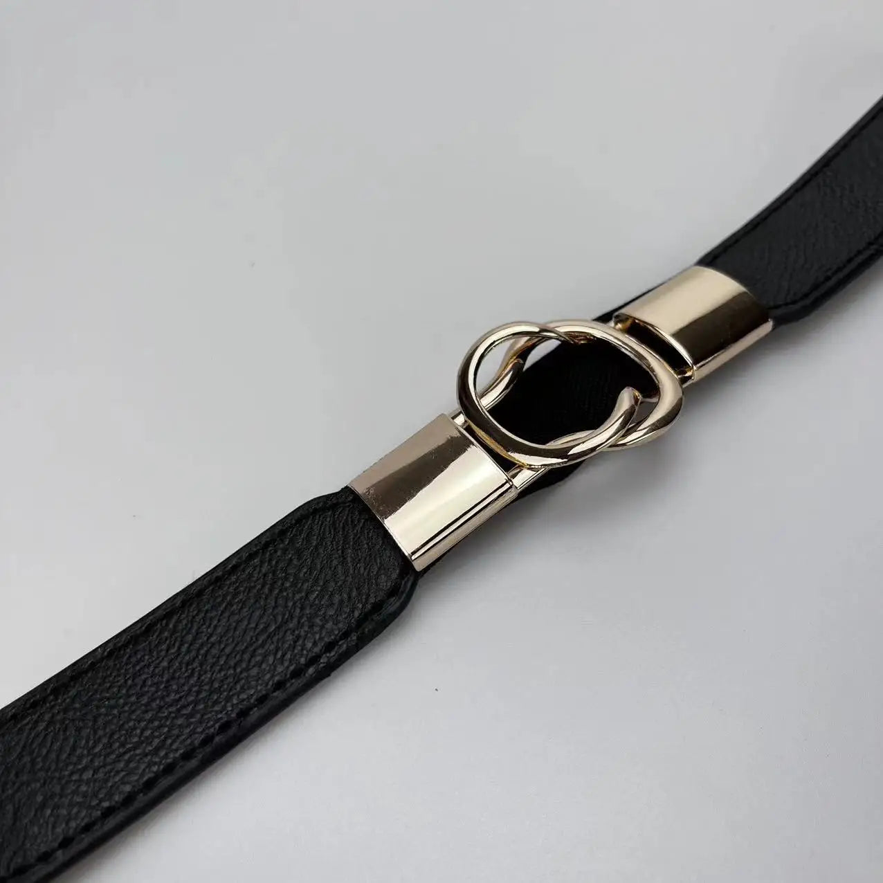 Women Skinny Belt for Dresses Ladies Fashion Elastic Belts Waist Band Cinch Waistband