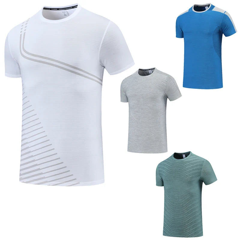 Men's Running Workout Training Short Sleeves Tee