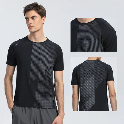 Men's Running Gym Short Sleeve Shirt