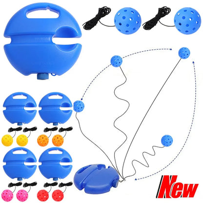 Pickleball Trainer Pickleball Ball with String Pickleball Accessories Pickleball Training Aid for Sport Single Player Adult