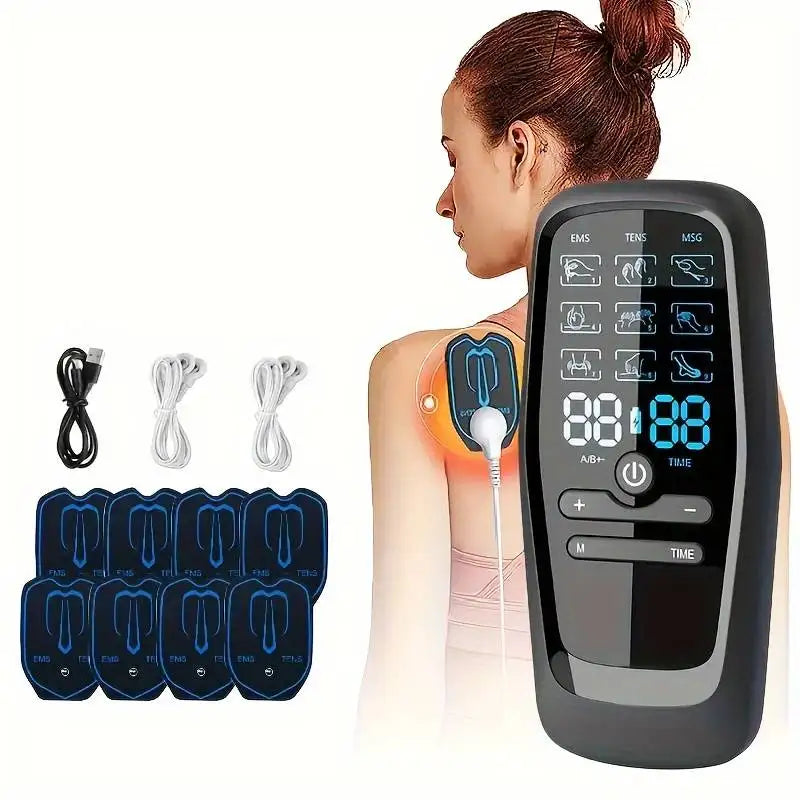 Physiotherapy Tens Muscle Stimulator Electric EMS Acupuncture Body Massage Digital Therapy Slimming Machine Electro Stimulator